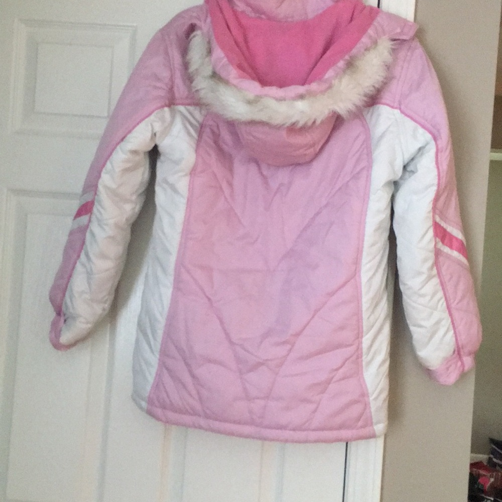 Girl's winter jacket - Picture 2 of 5