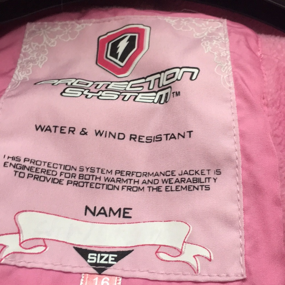 Girl's winter jacket - Picture 5 of 5