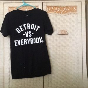 Detroit vs Everybody authentic tee