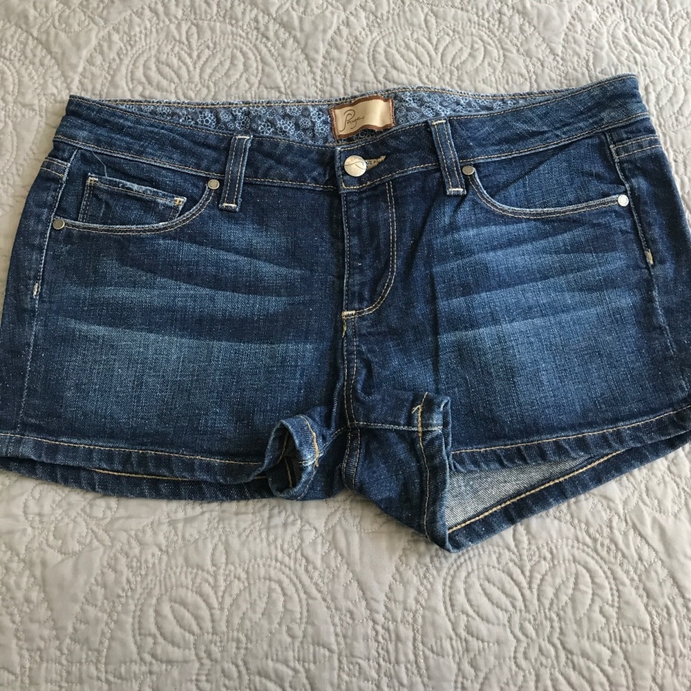 Paige Premium Denim Jean Shorts size 30