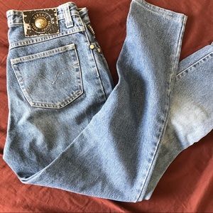 Versace Jeans Couture High Waisted 90s Jeans