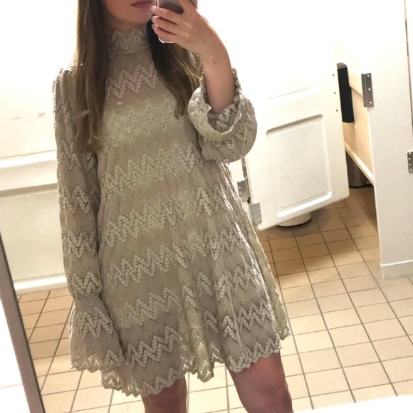 Free People Dresses & Skirts - Free People Simone Lace Mini Dress