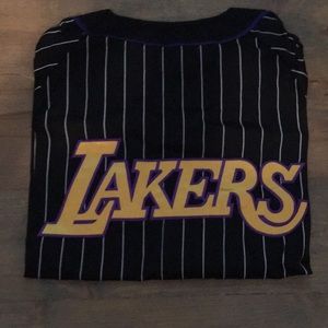 lakers baseball style jersey
