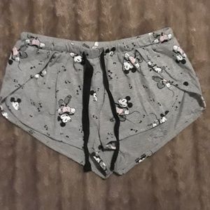 Forever 21 dinsey Mickey mouse sleep shorts