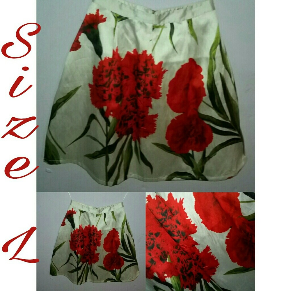 Floral print Skirt New