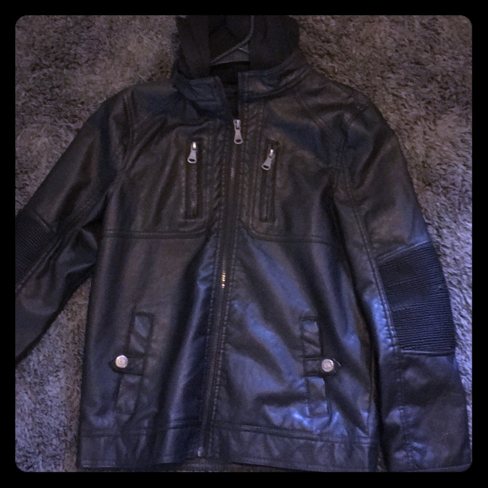 Leather jacket