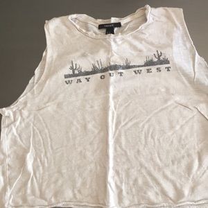 Way out West tank top