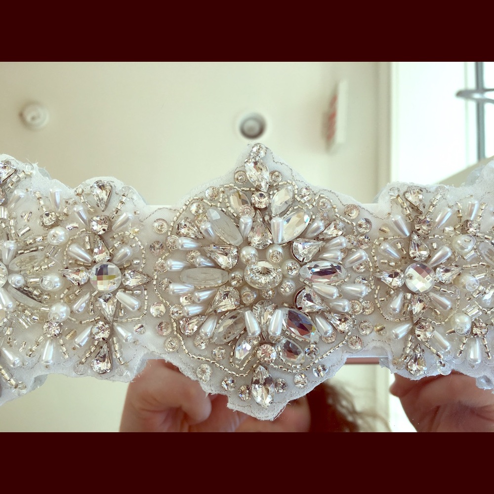 Bling belt for wedding/prom dress