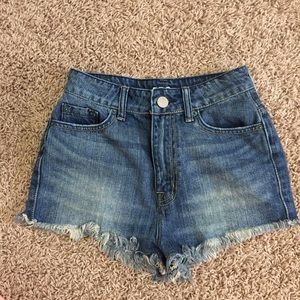 BDG super high rise cheeky shorts