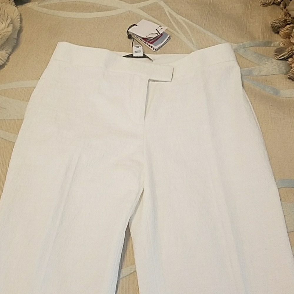 Diane Von FURSTENBERG white cotton pants