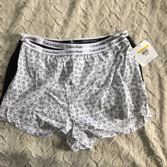 Calvin klein carousel sleep boyshort Clearance