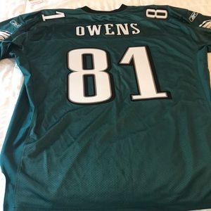 OFFICIAL #81 TERREL OWENS NFL EAGLES jersey