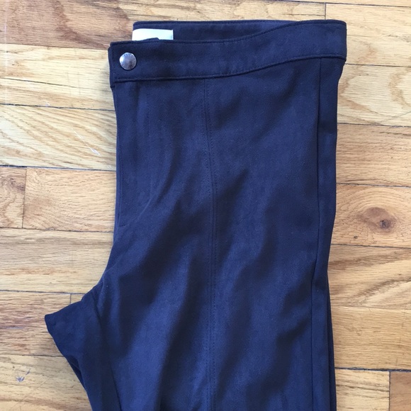 Banana Republic Suede Skinny Pants - Picture 2 of 4