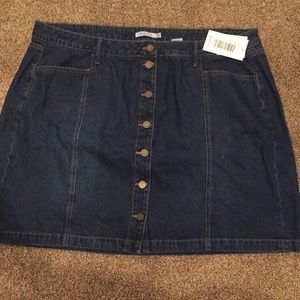 Jean skirt