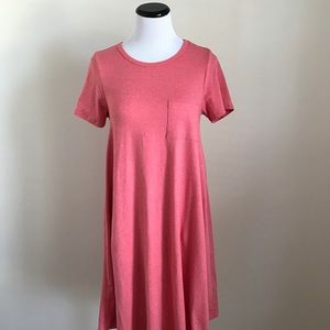 ✖️LULAROE Heathered Color Pink Carly