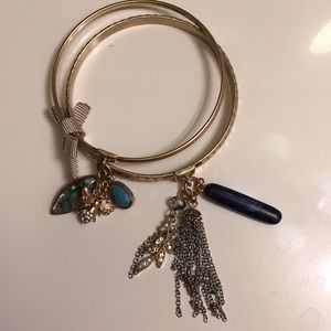 Boho bangle duo NWOT