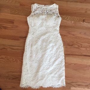 Gorgeous white/cream lace dress!