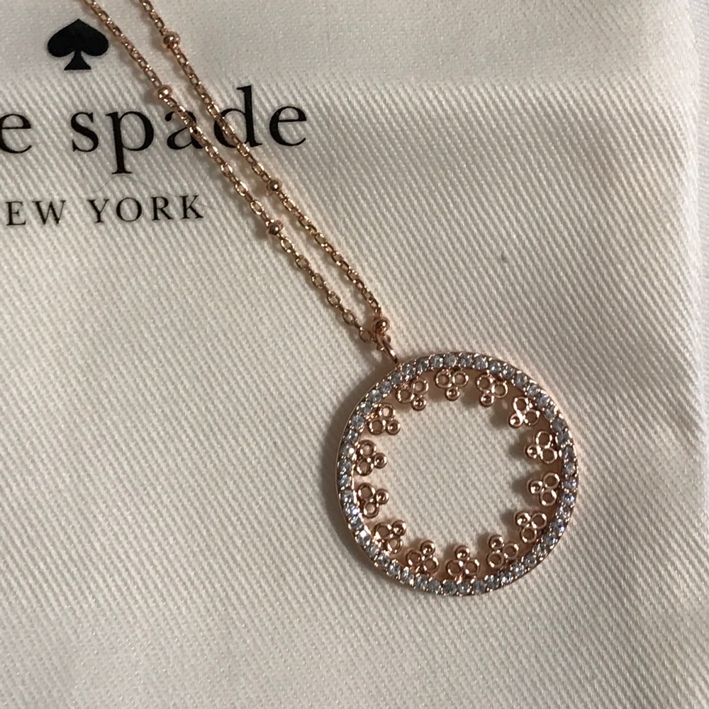 Kate Spade NWT Chantilly charm necklace