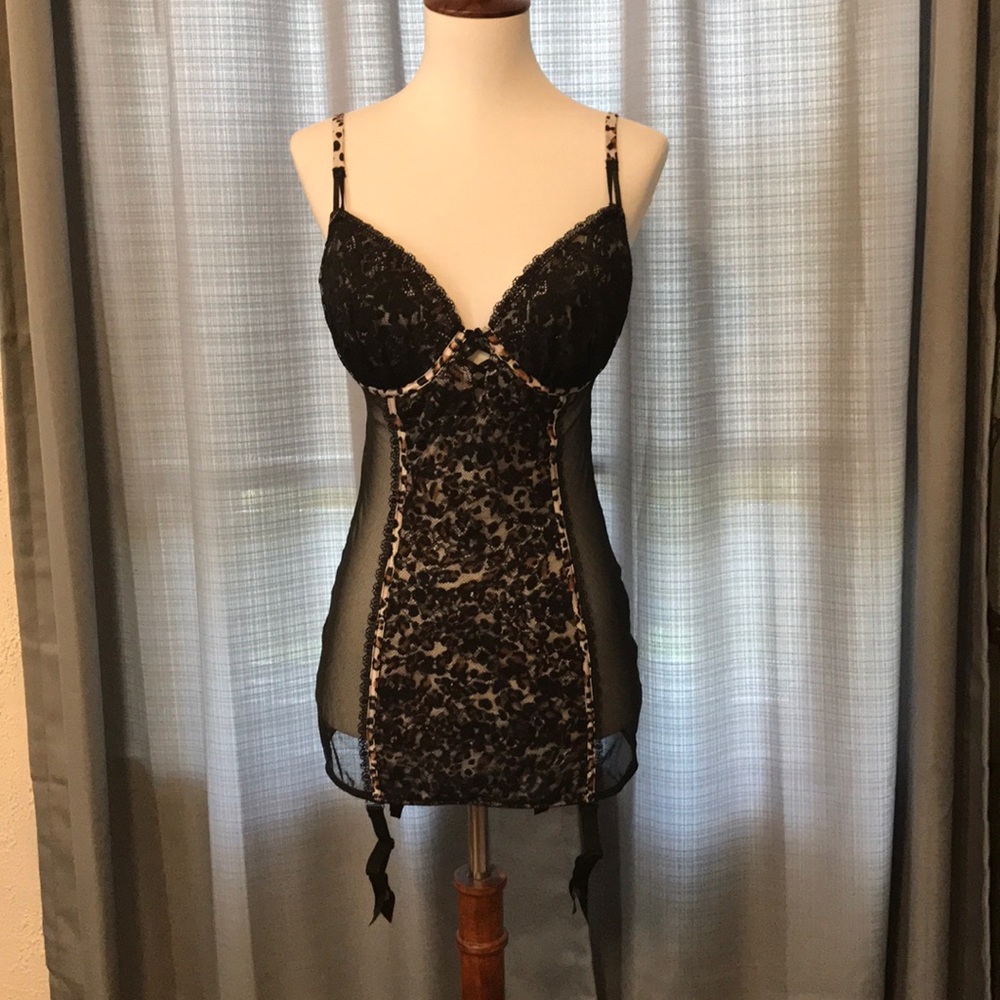 Victoria's Secret leopard print lingerie
