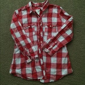 👚EUC Abercrombie button down 3/4 sleeve size Med