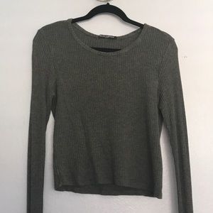 Grey lightweight long sleeve