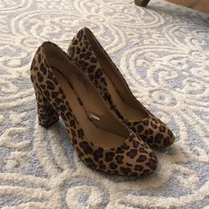 Leopard Heels