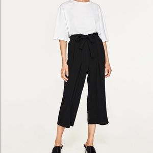 Zara Women Wide Leg Pants.