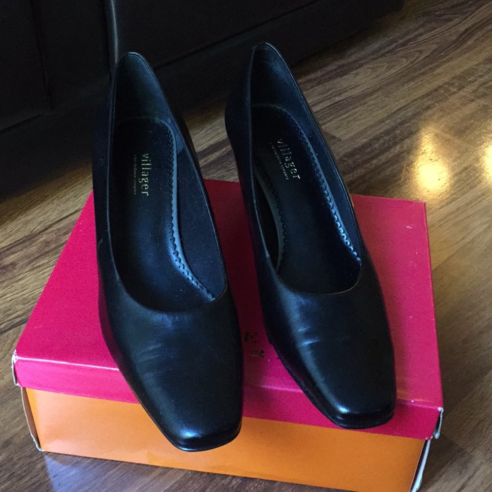 Black 3" heels