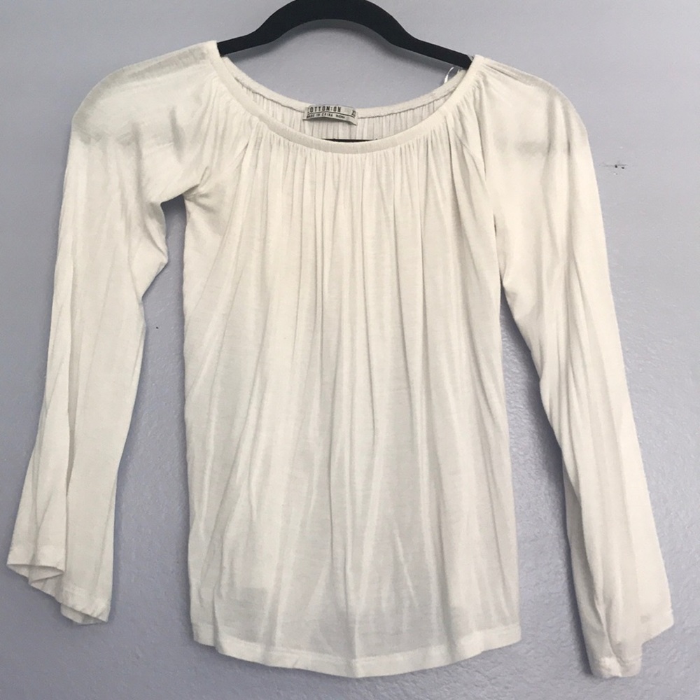 Off the shoulder blouse