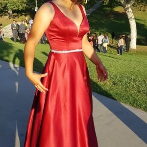 Red Glamorous Dress/ Formal