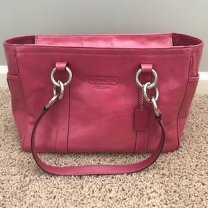 Coach Leather Tote