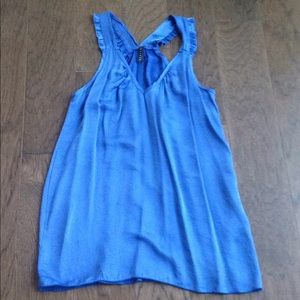 Silky - type material top