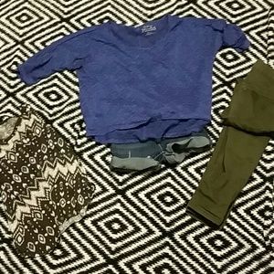 Mudd shirt and jean shorts arizona tank top