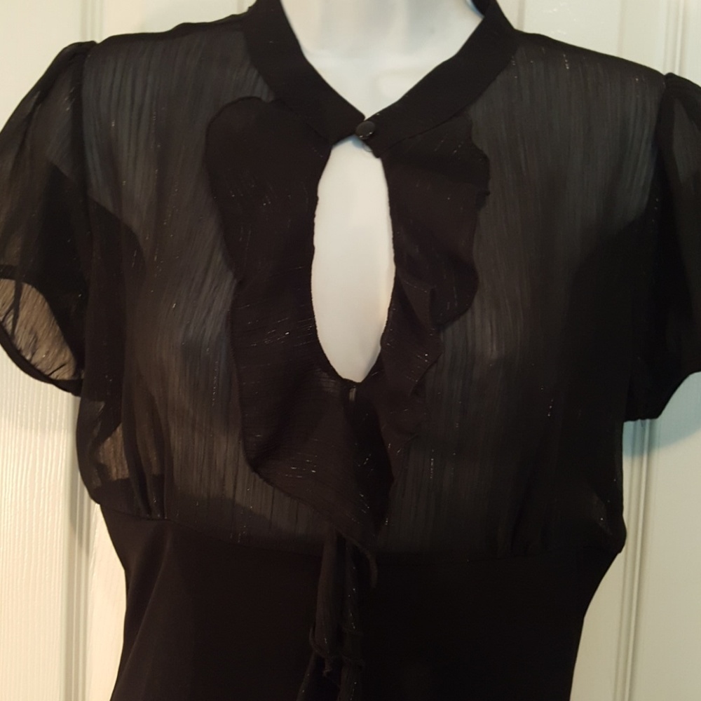 BLACK BLOUSE. - Picture 2 of 7