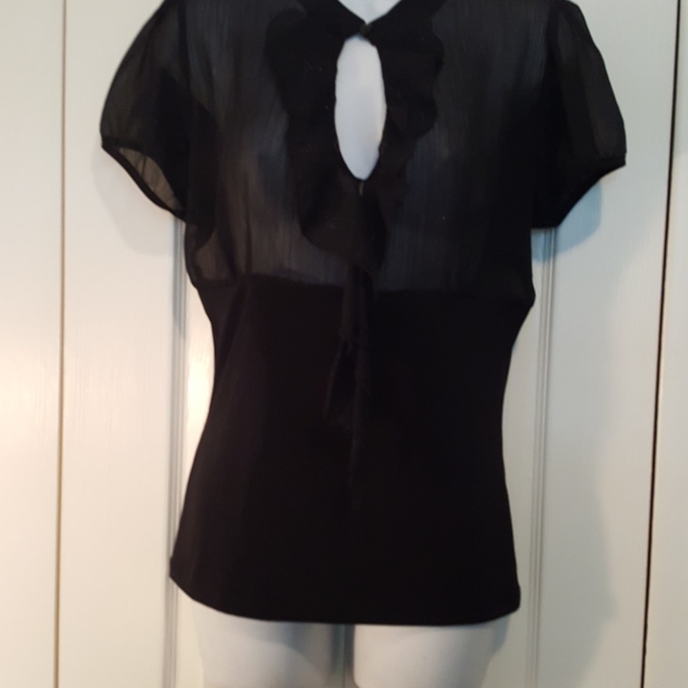 BLACK BLOUSE. - Picture 5 of 7