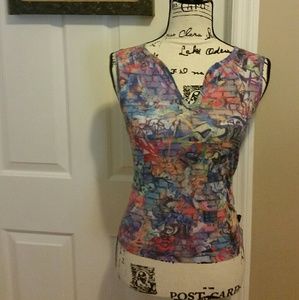 XOXO  Jeans Graffiti Top - Medium