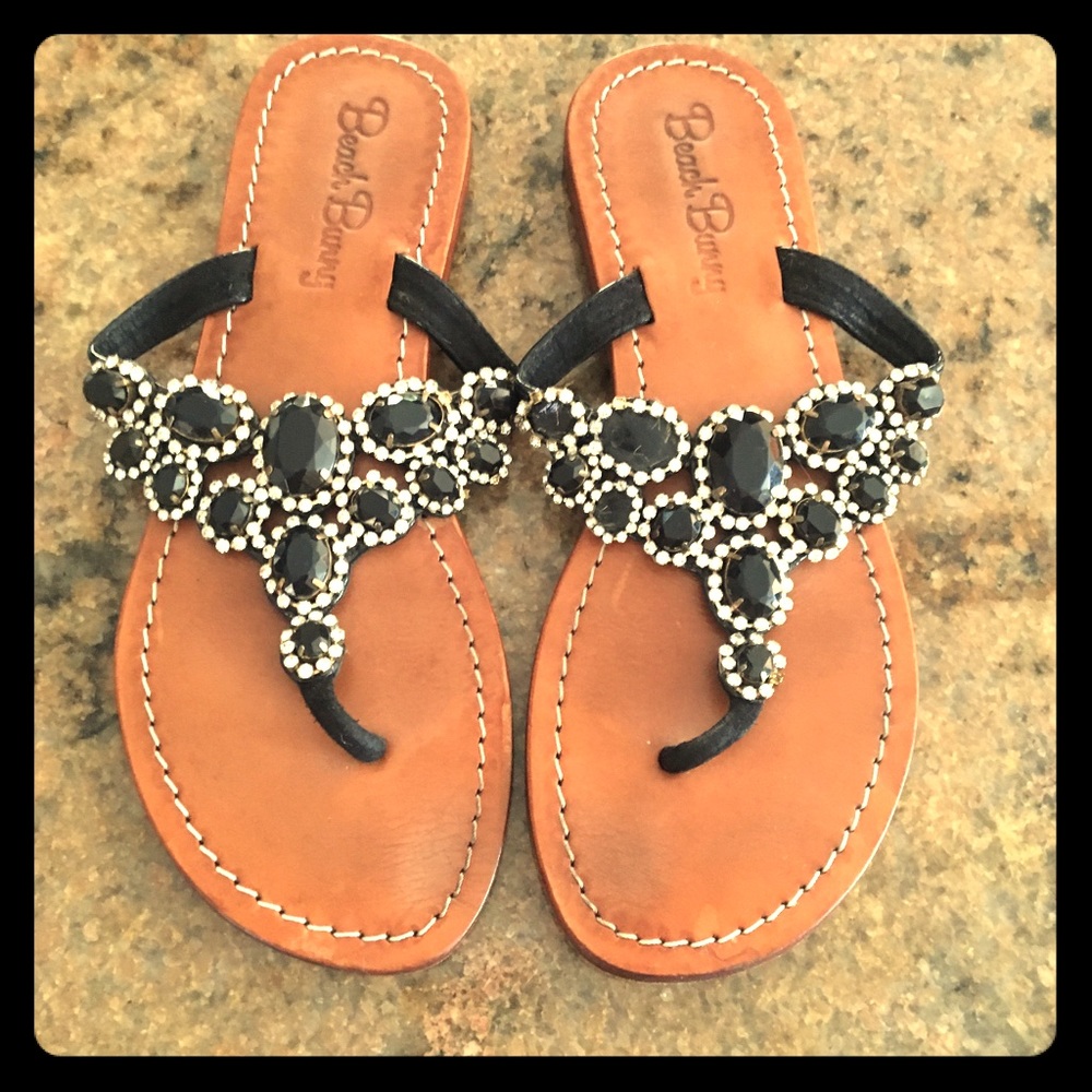 Beach Bunny Crystal Sandals