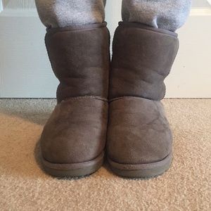 UGG Grey Suede Boot Size 8