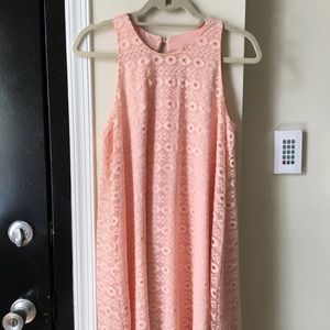 ⚡️NWOT-Pink Lace Cocktail Dress