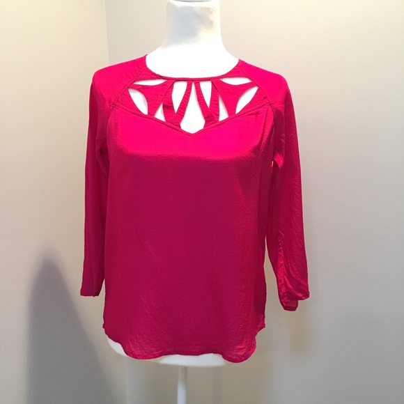 Anthropologie Tops - {Anthropology} Maeve blouse rayon size 4