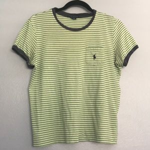 Striped oversized tee