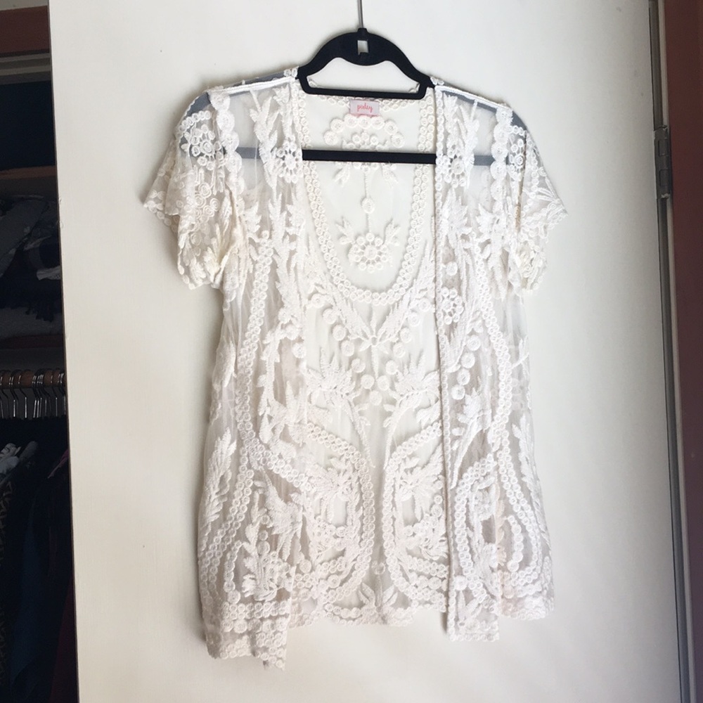 🎂Embroidered Lace Shawl from Pixley🎂