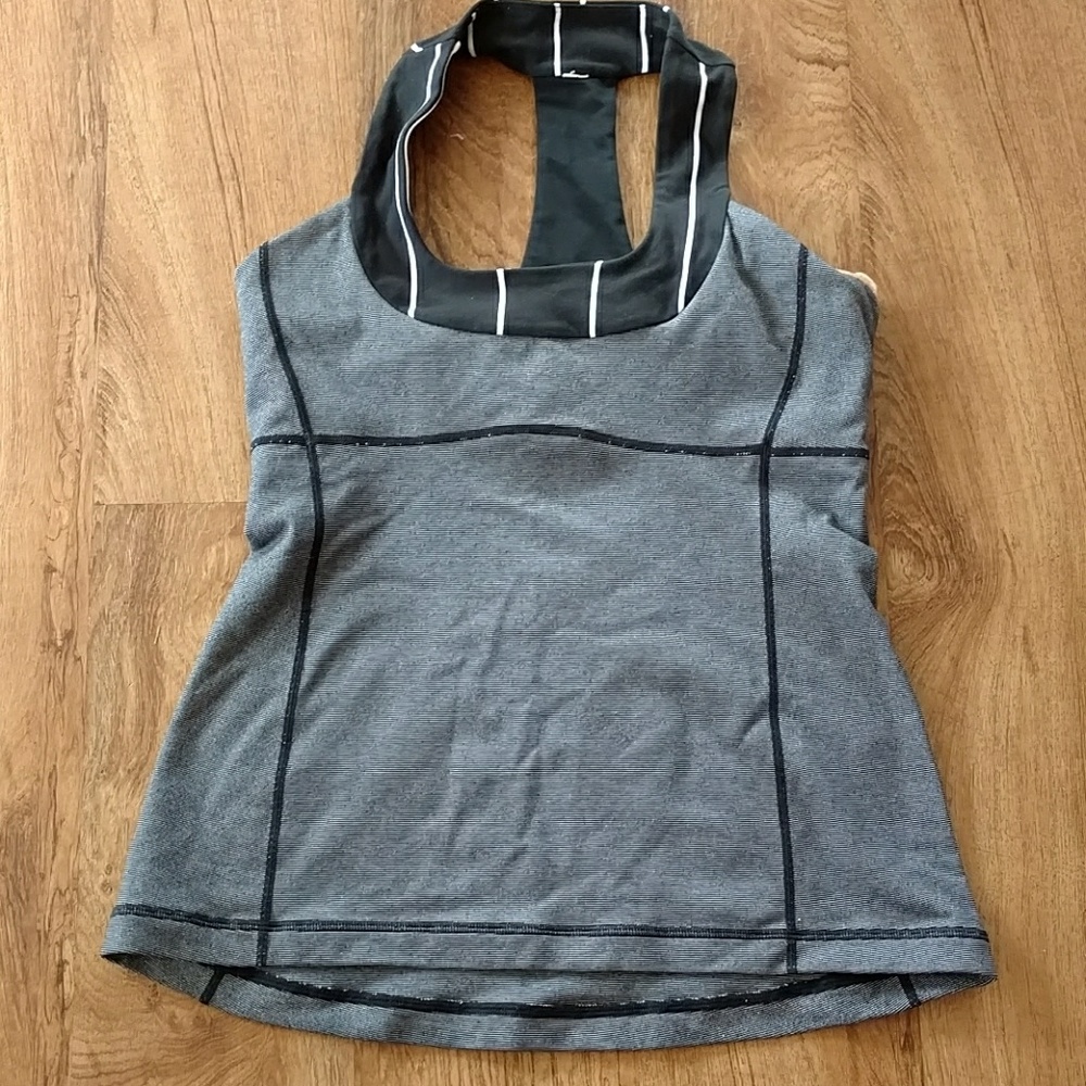 Lululemon Wee Stripe Scoop Tank