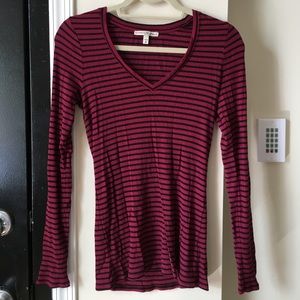 Striped Long Sleeve T-shirt