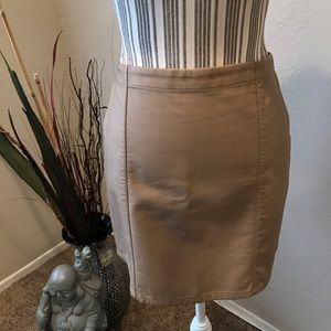 Forever 21 simple leather skirt.