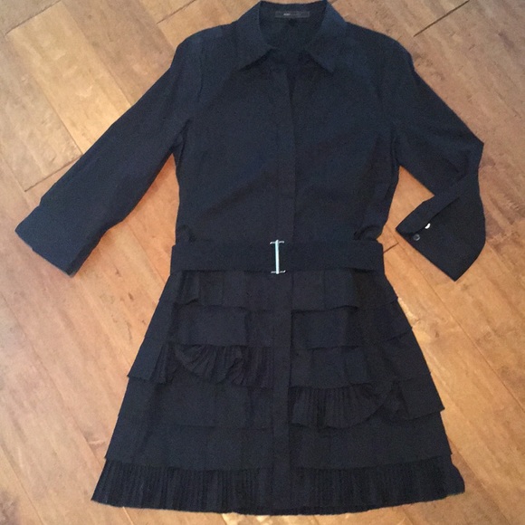 BCBG Dresses & Skirts - BCBG black cotton dress