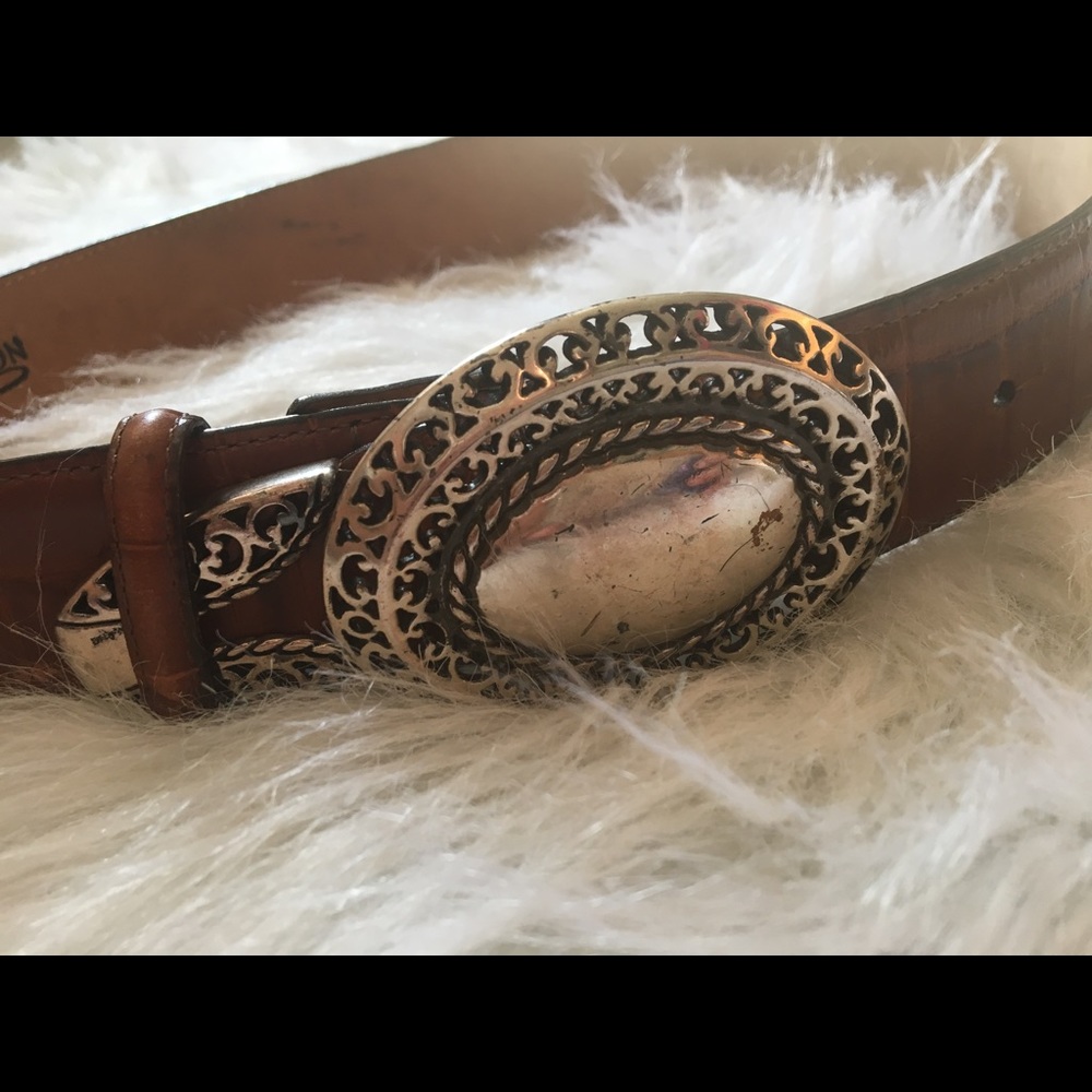 Brighton Tan Belt