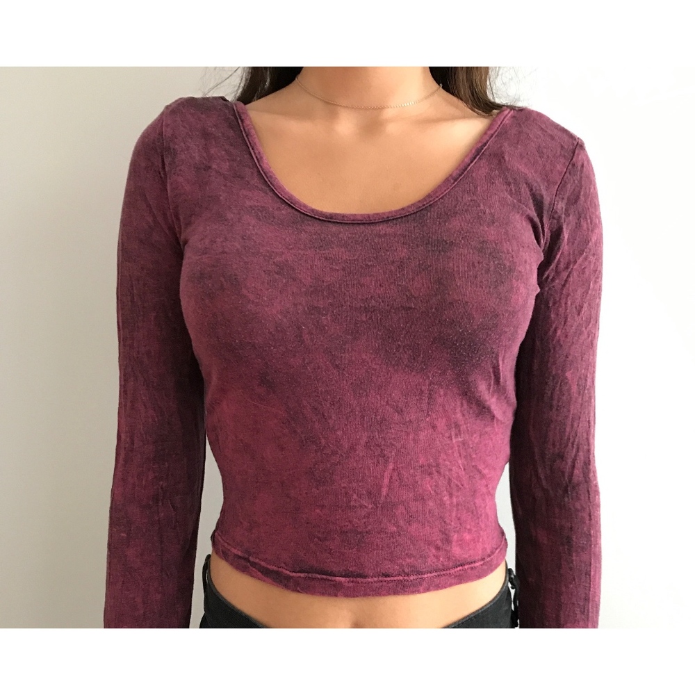 Ecote Urban Outfitters Distressed Crop Top