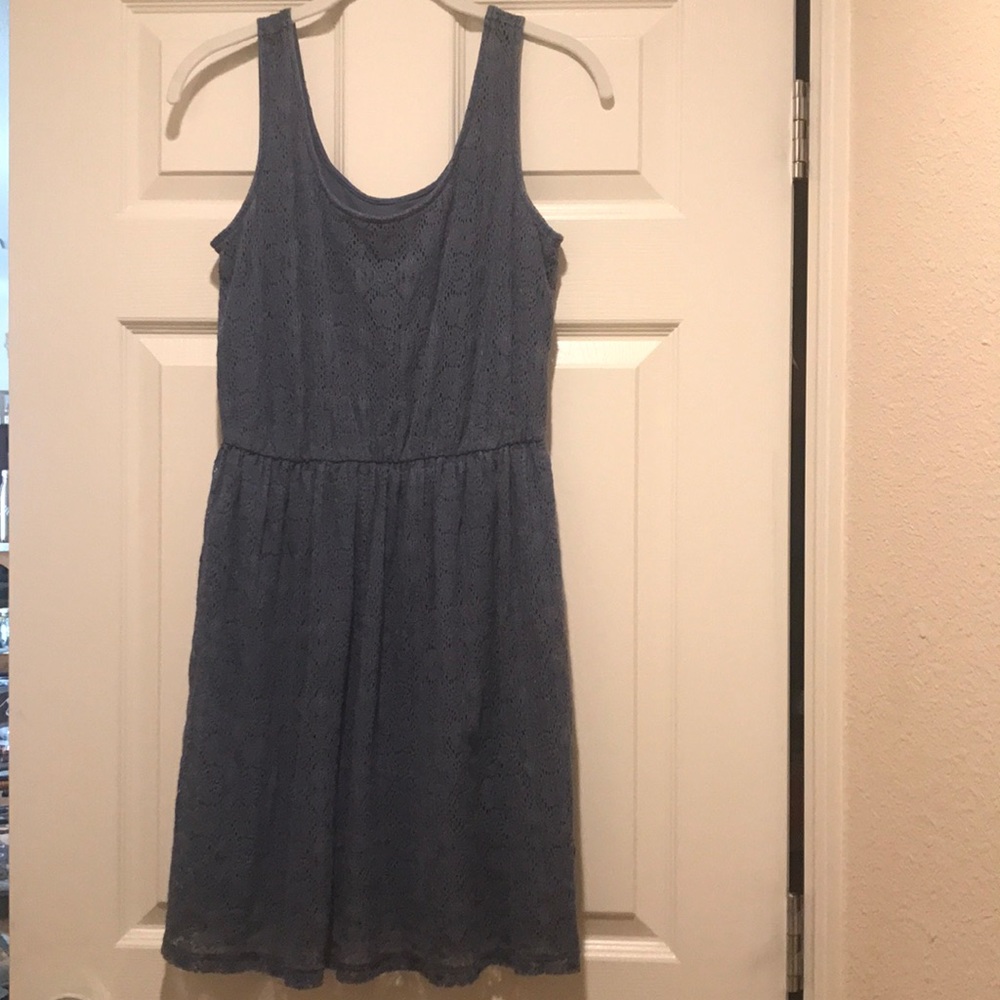 Blue eyelet summer dress!