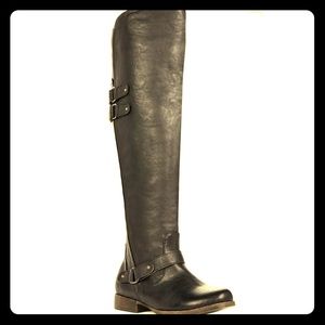 JustFab over the knee wide calf boots